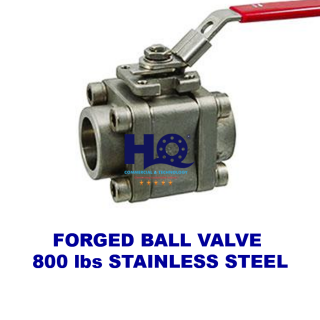 Ball valve forged socket weld class 800 SUS304