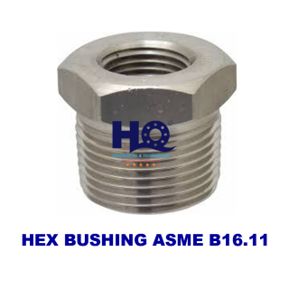 Hex bushing 3000# ASME B16.11 ANSI A105