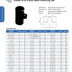 Tê giảm (Reducing Tee)