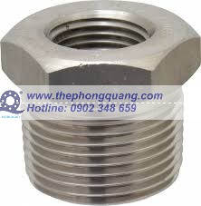 Cà rá ren Hex Bushing - Bầu giảm lục giác inox Hồng Quang, Class 3000, tiêu