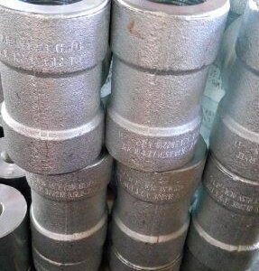 Ảnh chụp thực tế các măng xông ren áp lực bằng thép rèn mạ kẽm, tiêu