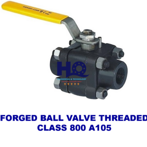 Van bi tay gạt - Hình ảnh van bi rèn thép carbon A105 Class 800 kiểu