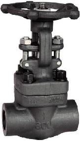 Van cầu thép rèn ASTM A105 Class 800 Hồng Quang, nối hàn lồng, dùng trong công