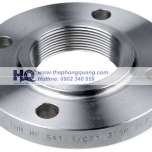 Hình ảnh mặt bích ren (threaded flange) loại Raised Face (RF) làm từ thép carbon SA105,
