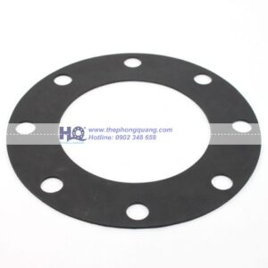 Ron cao su (Rubber Gasket) - Ảnh gioăng cao su EPDM màu đen, hình tròn, có