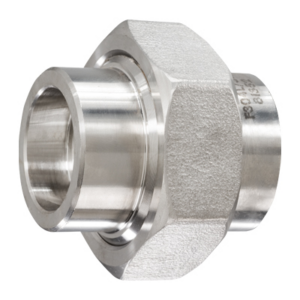 Hình ảnh rắc co hàn áp lực (Socket Weld Union) bằng inox 304L, chịu áp suất