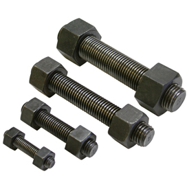 Bulong đầu ren (Stud Bolts) - Bộ stud bolt (bu lông hai đầu) kèm đai ốc