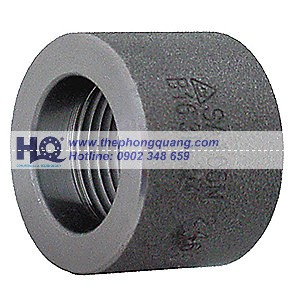 R404_Nua-mang-xong-ren-ap-luc Măng xông ren áp lực thép rèn ASTM A105 Class 3000 NPT của Hồng Quang, màu