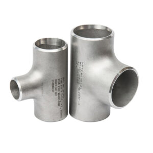 Hình ảnh hai tê hàn inox 304 và 316, phụ kiện đường ống công nghiệp chuyên