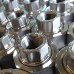 Union inox ren NPT chuẩn MSS SP-83 Class 3000, vật liệu thép không gỉ F304L hoặc