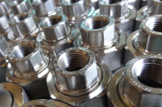 Union inox ren NPT chuẩn MSS SP-83 Class 3000, vật liệu thép không gỉ F304L hoặc
