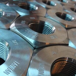 Bushing lục giác ren trong thép rèn chuẩn ANSI B16.11, kích thước giảm 2x1 inch của