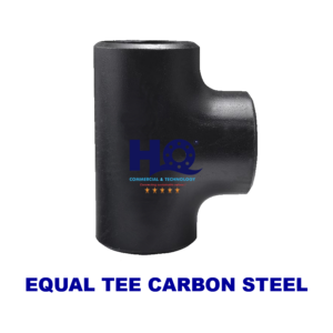 Tê hàn đều - Hình ảnh tê đều thép carbon màu đen, tiêu chuẩn ANSI B16.9,
