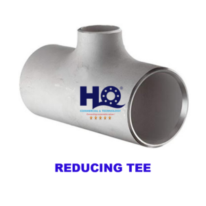 Ảnh tê giảm (reducing tee) Hồng Quang bằng inox (thép không gỉ) hàn đối đầu theo