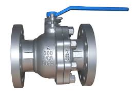 Van bi mặt bích tay gạt, vật liệu thép WCB, tiêu chuẩn ANSI Class 300, kích