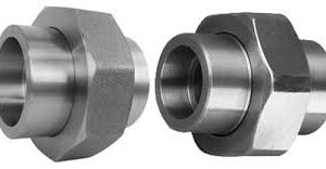 Ảnh chụp cận cảnh khớp nối ren union thép rèn (forged steel) áp lực 3000lbs (Class