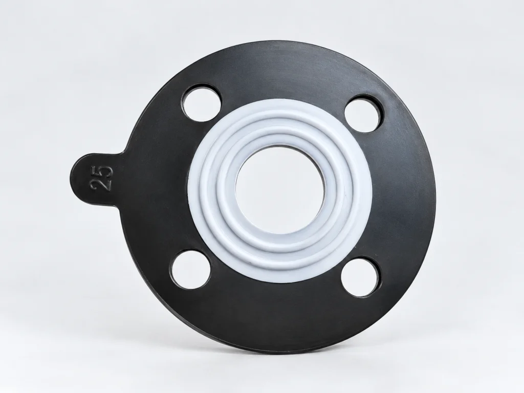 Gioăng cao su bọc PTFE teflon mặt bích Thép Hồng Quang