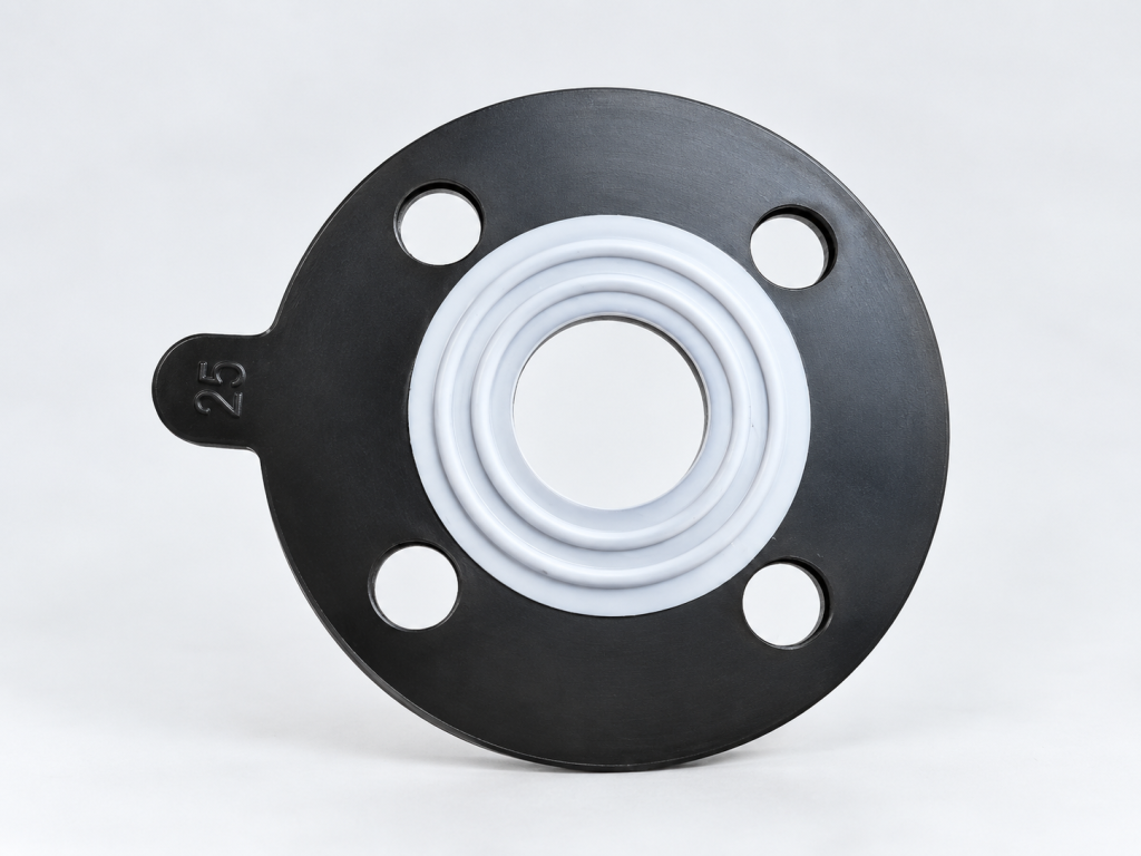 Gioăng cao su bọc PTFE teflon mặt bích Thép Hồng Quang