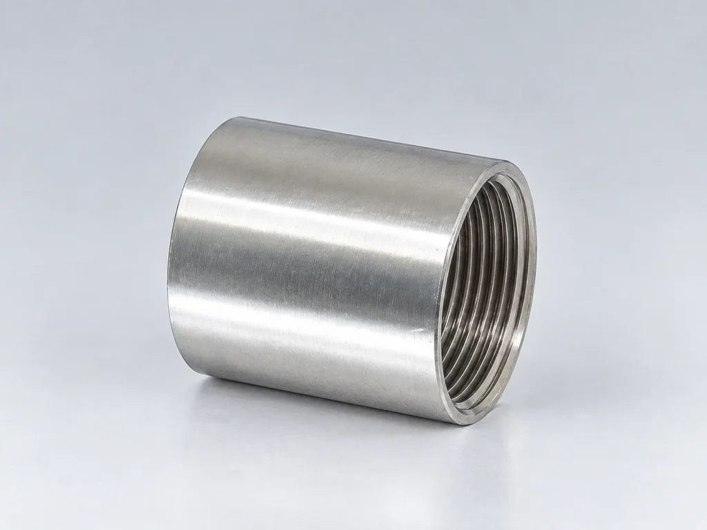 Măng sông ren inox - thép mạ kẽm Thép Hồng Quang