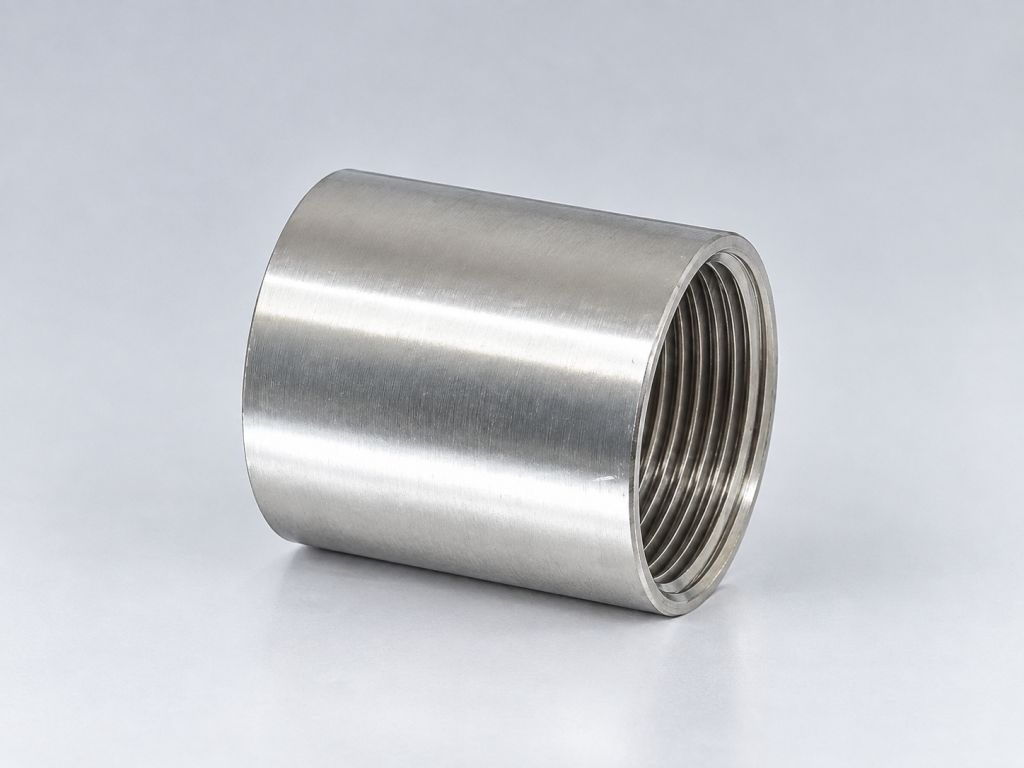 Măng sông ren inox - thép mạ kẽm Thép Hồng Quang