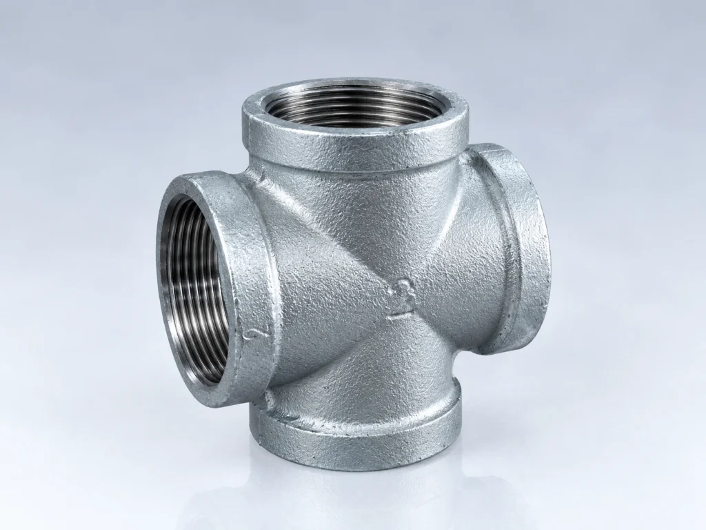 Thập ren tứ thông ren inox - thép mạ kẽm Thép Hồng Quang