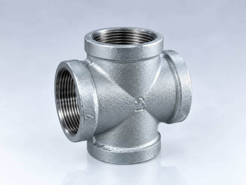 Thập ren tứ thông ren inox - thép mạ kẽm Thép Hồng Quang