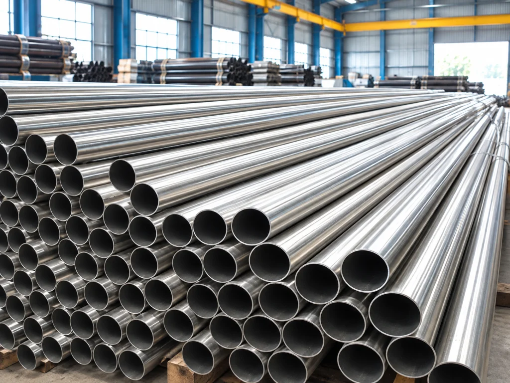 Ống inox công nghiệp SUS 304 316 tiêu chuẩn ASTM A312 Thép Hồng Quang